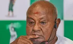 देवेगौड़ा ने प्रज्वल को दी चेतावनी, कहा- वापस लौटकर पुलिस के सामने करे सरेंडर