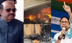 मतदान से पहले झुलसा नंदीग्राम, राज्यपाल ने ममता से रिपोर्ट की तलब