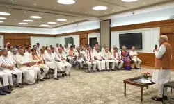 3.O से पहले अपनी नई टीम से रूबरू हुए मोदी, सरकार चलाने का दिया मूल मंत्र