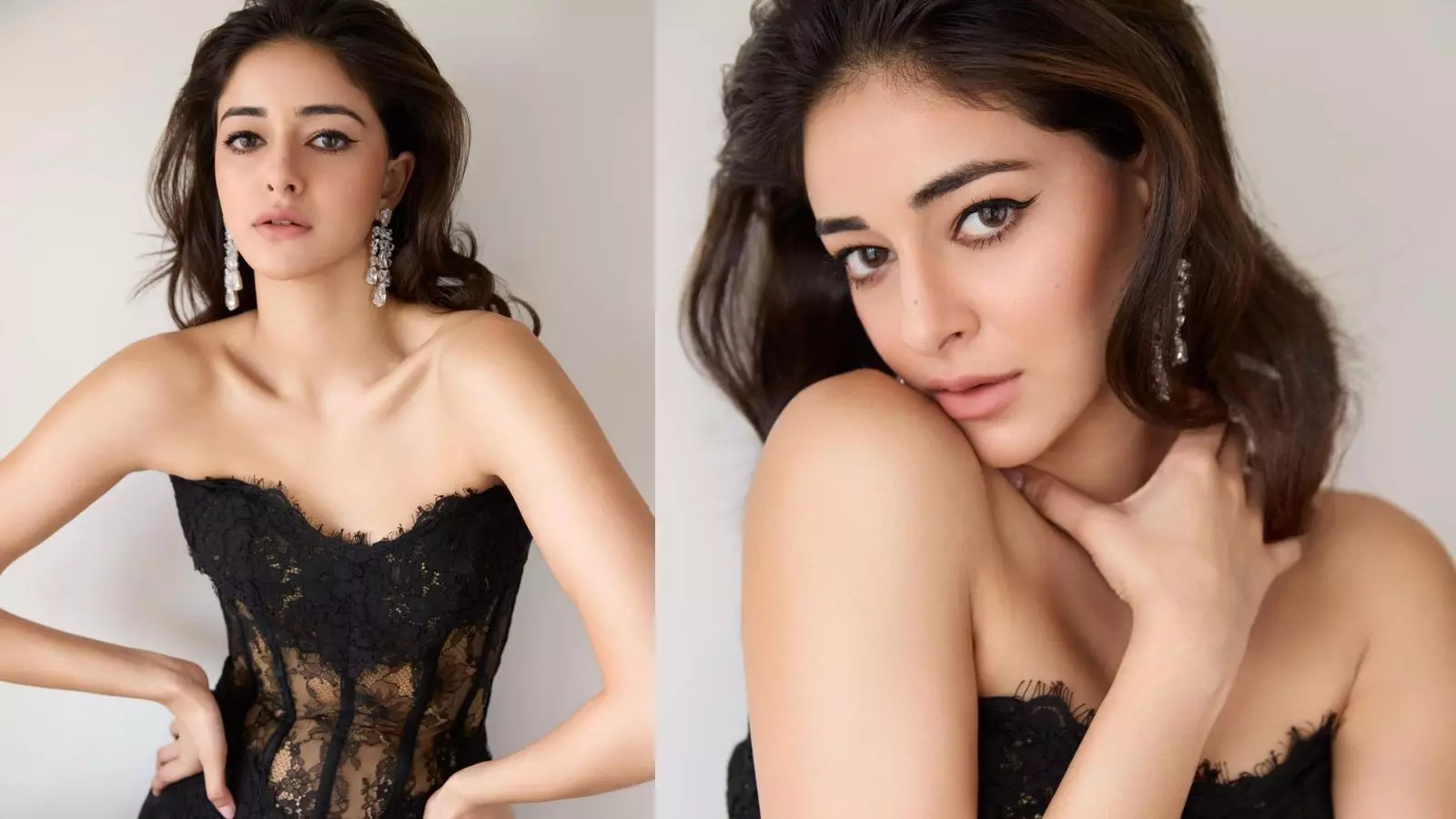 Ananya Panday ने ब्बैक Corset Top में बिखेरा अपनी अदाओं का जादू, देखें लेटेस्ट लुक