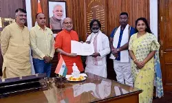 हेमंत सोरेन ने ली शपथ, तीसरी बार बने झारखण्ड के मुख्यमंत्री