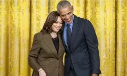 बराक ओबामा और मिशेल ने किया कमला हैरिस का समर्थन, सोशल मीडिया पर लिखी ये बात