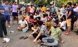 यह आपदा नहीं लापरवाही, कोचिंग सेंटर हादसे पर छात्रों का फूटा गुस्सा