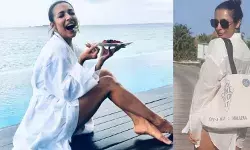 ब्रेकअप की खबरों के बीच Malaika Arora मालदीव में एन्जॉय कर रही हैं वेकेशन, देखें लेटस्ट फोटोज