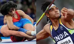 मंगलवार को पेरिस में वीनेश-नीरज ने कमाल कर दिया, गोल्ड या सिल्वर एक कदम दूर
