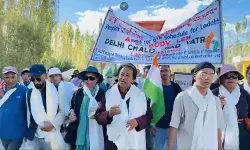 दिल्ली चलो के नारे के साथ लेह से निकले लद्दाखी,आखिर क्या है इसका मकसद