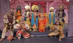 दिल्ली के पीतमपुरा में मनमोह रही तकनीक कला और पवित्र कथा का संगम बनी ब्रॉडवे रामलीला