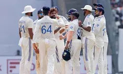 IND vs NZ:  कीवी टीम पर भारी पड़ा जडेजा का पंजा, टिक ना सके बल्लेबाज