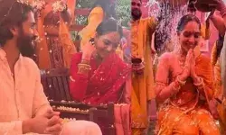 Naga Chaitanya- Sobhita Dhulipalas wedding rituals begin, see pictures of Haldi - video