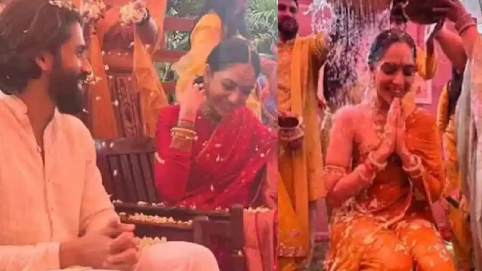 Naga Chaitanya- Sobhita Dhulipalas wedding rituals begin, see pictures of Haldi - video