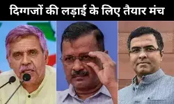Delhi assembly election: त्रिकोणीय मुकाबले में फंसे दिग्गज, जानें किसके सिर सजेगा ताज?