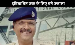 भीड़ में फंसे दृष्टिबाधित छात्र के लिए उजाला बने ट्रैफिक पुलिस के एसीपी धीरज नारंग