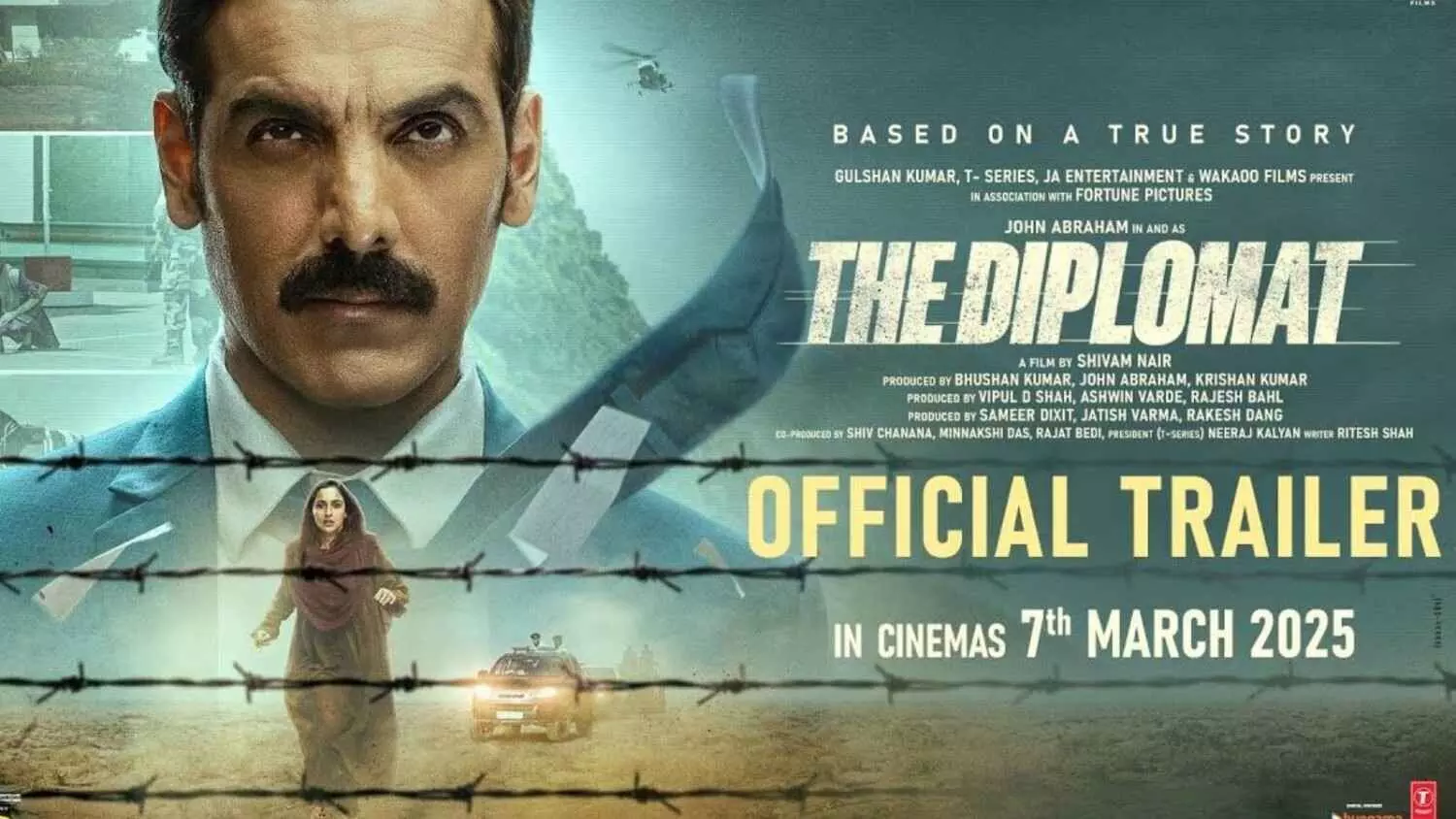 The Diplomat Trailer OUT: साज़िश और राजनीति की एक सच्ची कहानी, देखें ट्रेलर