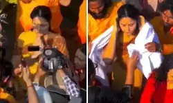कुंभ स्नान के दौरान भीड़ से घिरी दिखीं Katrina Kaif, फैंस ने किया VIP कल्चर का समर्थन