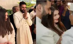 Aishwarya Rai- Abhishek Bachchan पहुंचे Ashutosh Gowariker के बेटे की शादी में, तस्वीरें हुईं वायरल