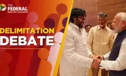 आंध्र प्रदेश में हिंदी और परिसीमन पर खामोशी: सत्ता संघर्ष में फंसी तेलुगु पार्टियां