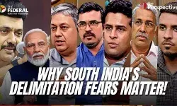 द फेडरल के शो द पर्सपेक्टिव में परिसीमन पर गहन बहस: दक्षिणी राज्यों की बढ़ती आशंका