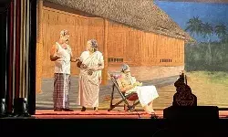 KPAC performing the play Ningalenne Communistakki (You made me a Communist), Thiruvananthapuram, March 27, 2025