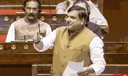 aap mp sanjay singh speaking in rajya sabha on waqf bill