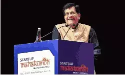 commerce minister piyush goyal on startups in india