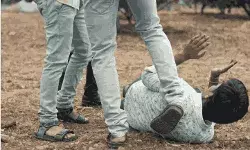 dalit youth beaten-up in rajasthan a representative pictue