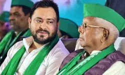 lalu prasad yadav and tejasvi yadav