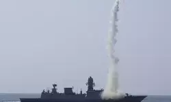 The Indian navy successfully carried out multiple anti-ship missile firings from its warships in the Arabian Sea