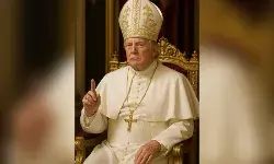 trump ai picture as pope
