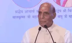defence minister rajnath singh in delhi on 4 may 2025