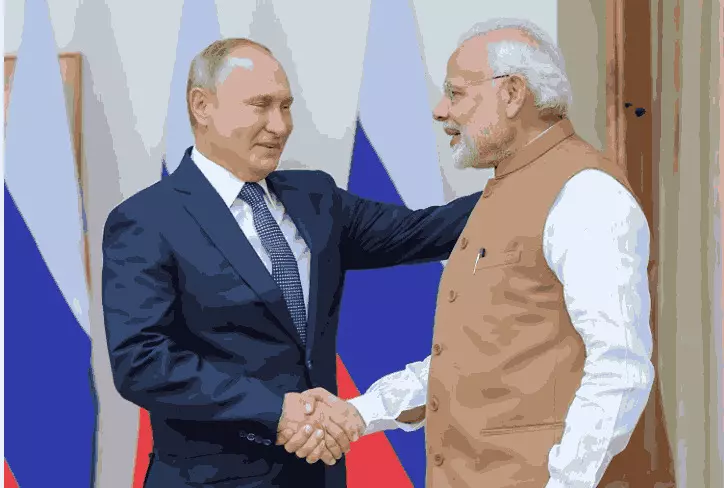 Russian President Vladimir Putin conveyed to Indian Prime Minister Narendra Modi Russian President Vladimir Putin conveyed to Indian Prime Minister Narendra Modi