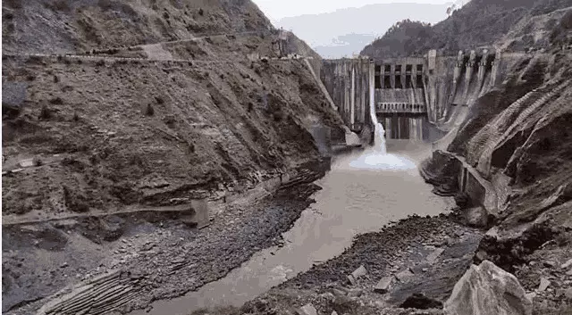 Baglihar Dam in jammu and kashmir Baglihar Dam in jammu and kashmir