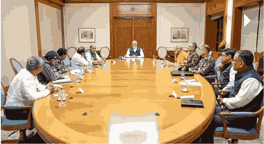 Modi chairs high-level meeting; Indus Water Treaty to remain in abeyance Modi chairs high-level meeting; Indus Water Treaty to remain in abeyance
