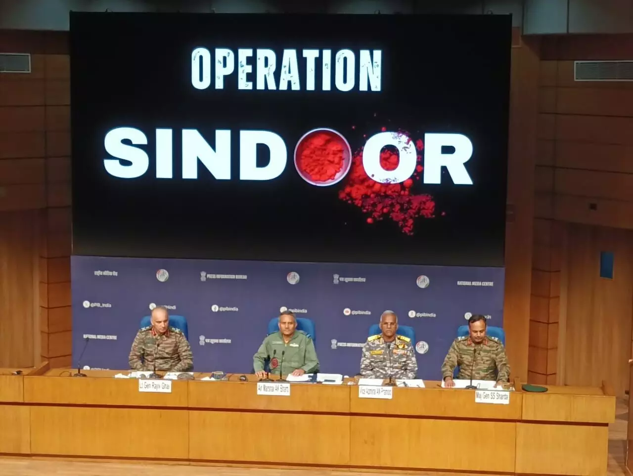 press briefing indian armed forces on operation sindoor press briefing indian armed forces on operation sindoor