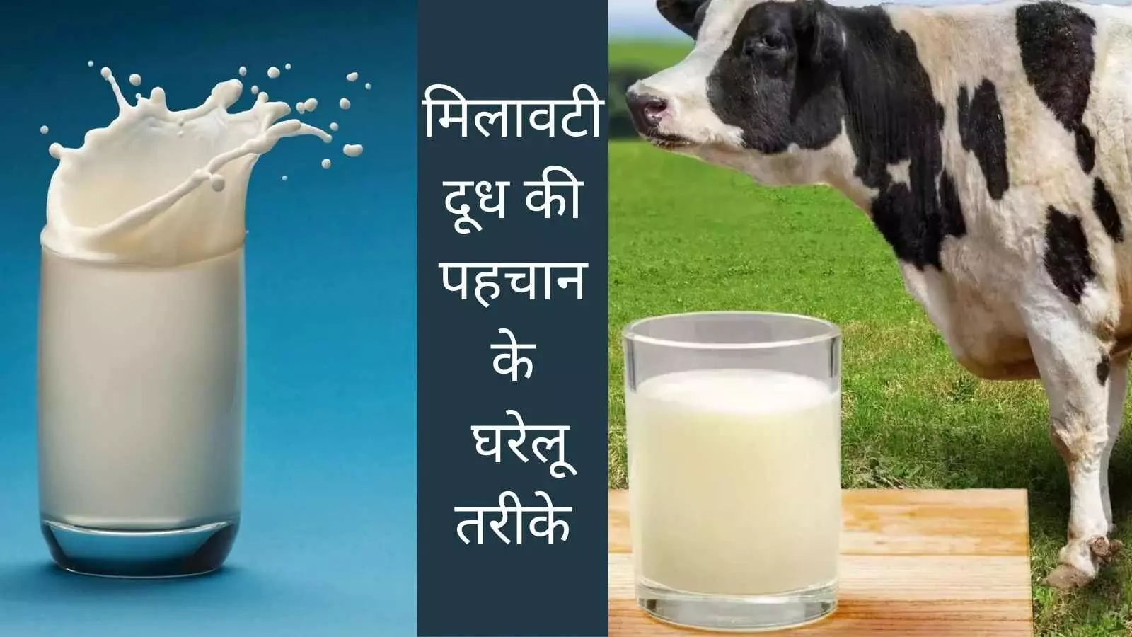 Pure milk adulteration test Pure milk adulteration test