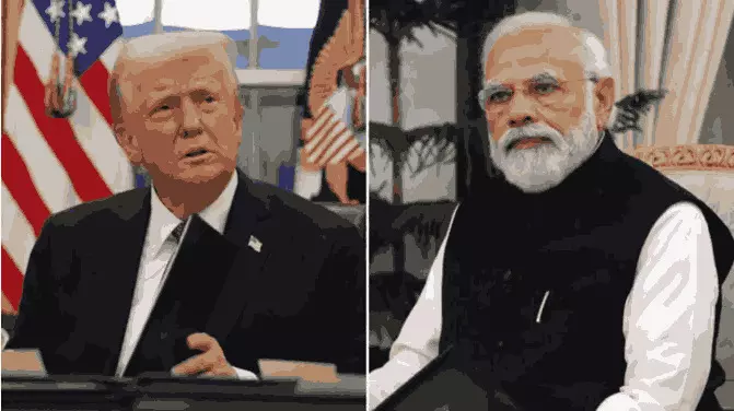 trump and modi trump and modi