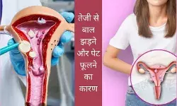 bloating and hair loss together women health tips