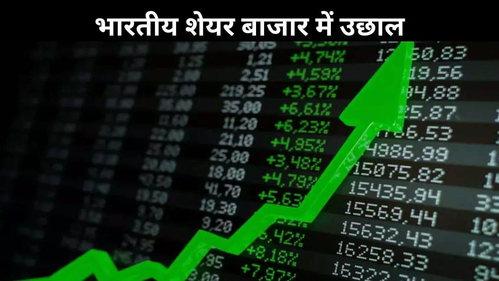 डोनाल्ड ट्रंप के बयान से शेयर बाजार में जश्न, सेंसेक्स में 1,300 अंकों की छलांग डोनाल्ड ट्रंप के बयान से शेयर बाजार में जश्न, सेंसेक्स में 1,300 अंकों की छलांग