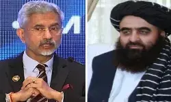 external affairs minister S Jaishankar’s first interaction with Taliban acting foreign minister Amir Khan Muttaqi.
