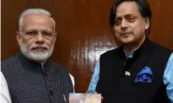 shashi tharoor with pm modi a file photo