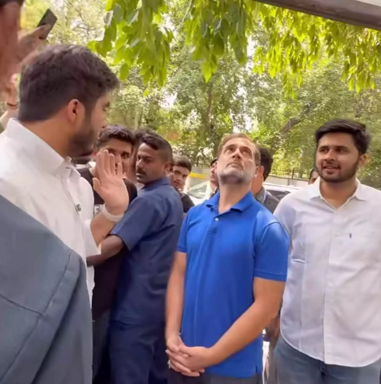 rahul gandhi in du rahul gandhi in du