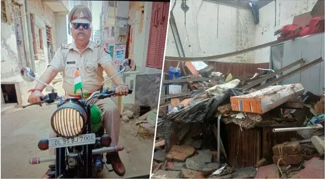 policeman dead in ghaziabad policeman dead in ghaziabad