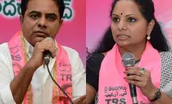 ktr and k kavitha