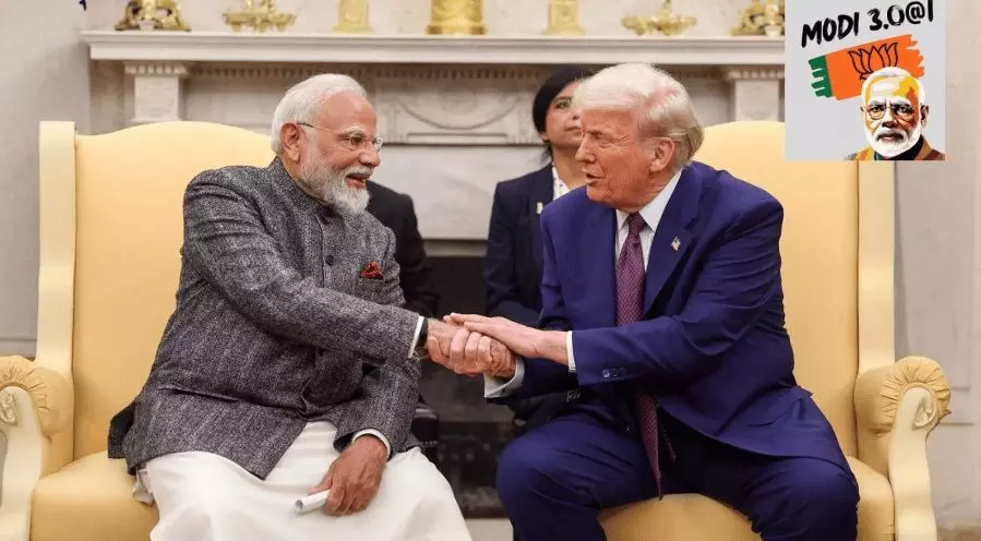Modi Trump Modi Trump