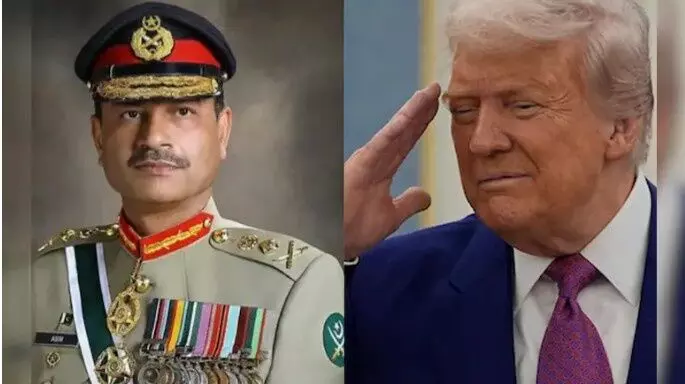 MUNIR AND TRUMP MUNIR AND TRUMP