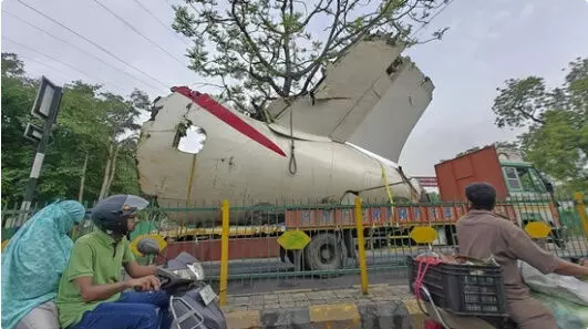 Wreckage of Air India flight Wreckage of Air India flight