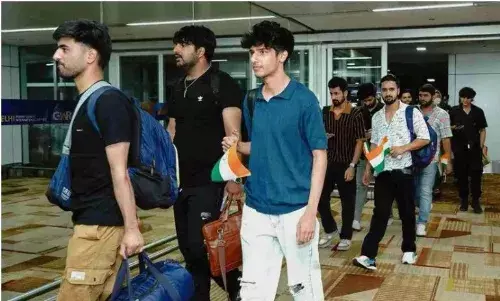 indian students coming from iran