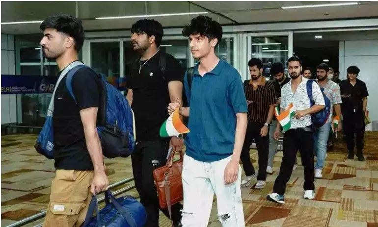 indian students coming from iran