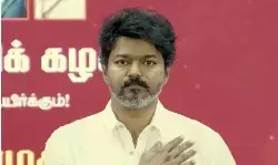 Actor turned politician Vijay