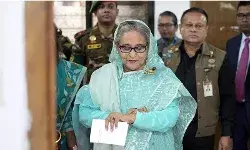 शेख हसीना पर मानवता के खिलाफ अपराधों के मामले में औपचारिक रूप से आरोप तय