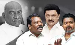 ‘कामराज विवाद’ में TVK बन सकता है गेम-चेंजर — कांग्रेस नाराज, DMK की सफाई